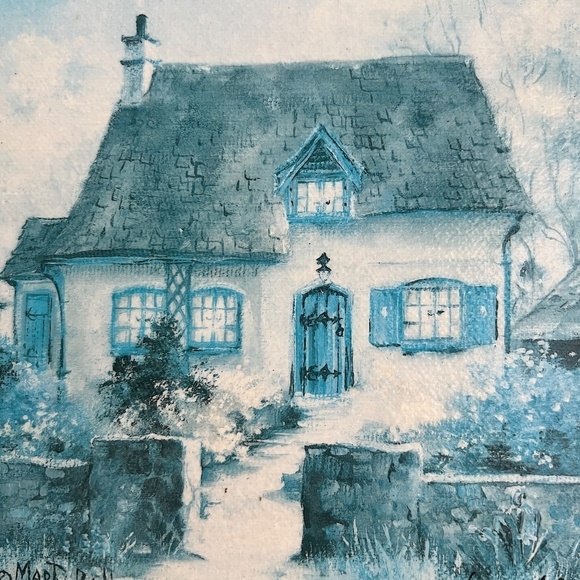 Authentic Limited Edition Signed Art Lithograph Tea Time by Marty Bell and Frame - Picture 8 of 12